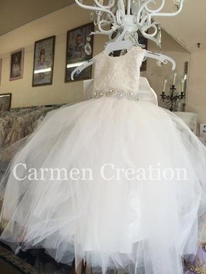 Mini Bride Flower Girl Dress 1000