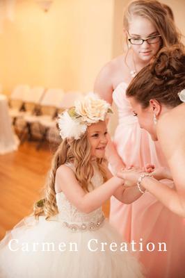 Bailey Mini Bride Flower Girl Dress
