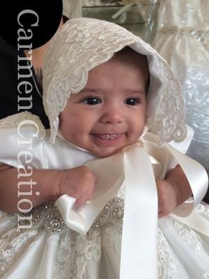 Florence Christening Gown Light Ivory