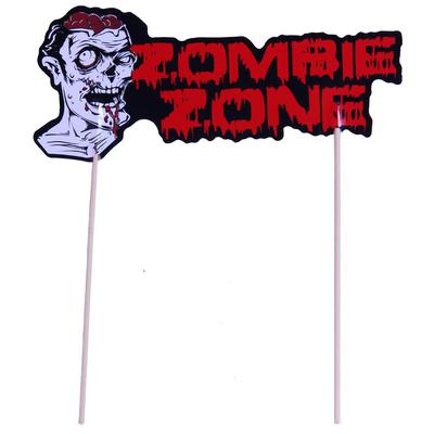 Zombie Party Cake & Cupcake Toppers