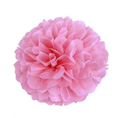 Light Pink Hot Pink & White Party Set 12pcs