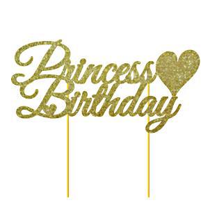 Princess Birthday Cake Topper