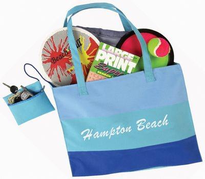 BEACH TOTE BAG ASST. COLORS *LIMITED QUANTITY*