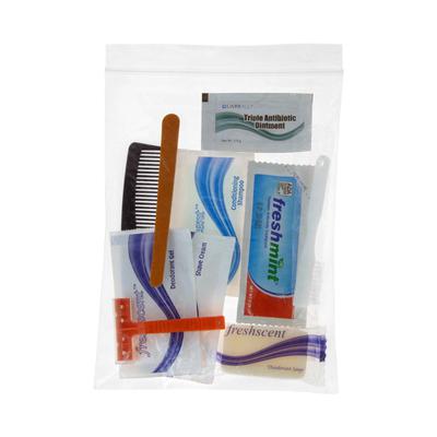 11 Piece Basic Bulk Hygiene Kits for Men, Women, Travel, Charity - Wholesale Hotel Toiletries Case of 96