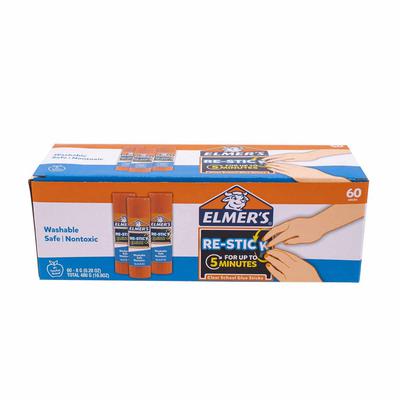 300 Count Bulk Glue Sticks All Purpose, Washable .28 OZ Sticks - Wholesale Case Bulk School Supplies - 04860-300