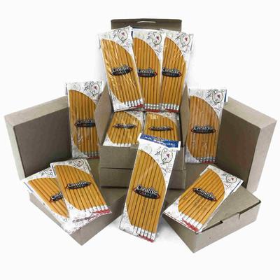 Wholesale 10 Piece Yellow Pencils Set - Bulk School Supplies Case of 96 - CS02207-YELLOW-96