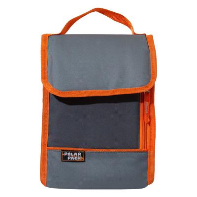 Wholesale 10" Convertible Flap Top Cooler in 5 Assorted Colors - Bulk Case of 24 Lunch Boxes - C4381-24