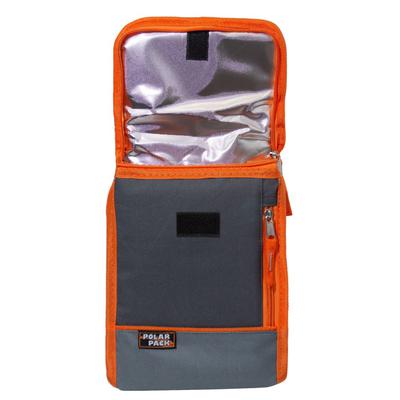 Wholesale 10" Convertible Flap Top Cooler in 5 Assorted Colors - Bulk Case of 24 Lunch Boxes - C4381-24