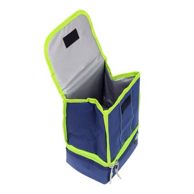 Wholesale 10" Roll Top Cooler Lunch Bag in 4 Assorted Colors - Case of 24 - C5557-24