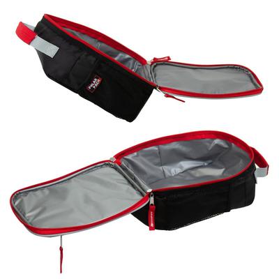 10" Bulk Insulated Vertical Quilted Lunch Cooler in 5 Assorted Colors - Wholesale Case of 24 Lunch Boxes - C5574-24