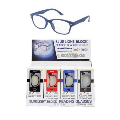 Blue Light Blocker Reading Glasses - Pack of 24