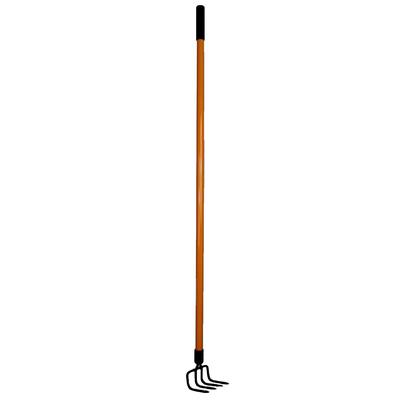 Ashman Garden Cultivator – Sturdy Hand Tiller / Cultivator – Heavy Duty blade for Digging, Loosening Soil and Weeding – Equipped with Rubber Grip Handle for a strong hold when working – Rust Resistant Build and long aluminium handle