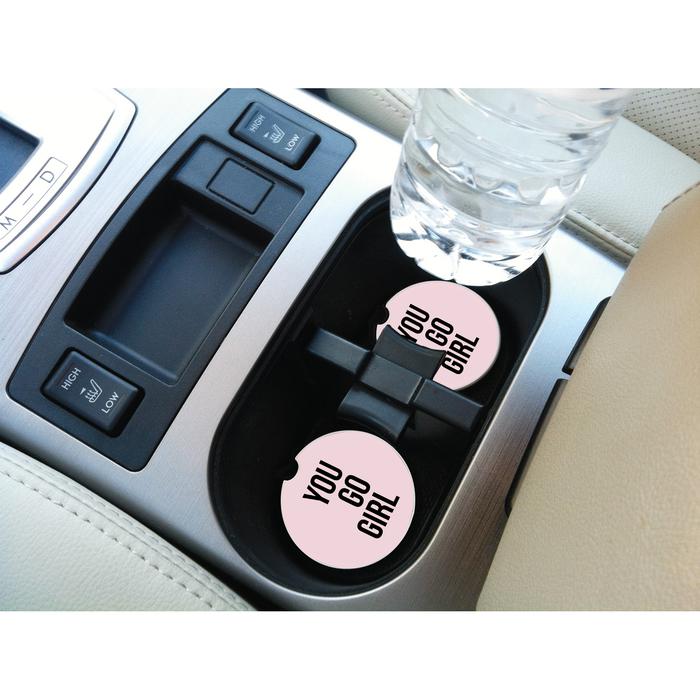 You Go Girl-Bulk Car Coaster
