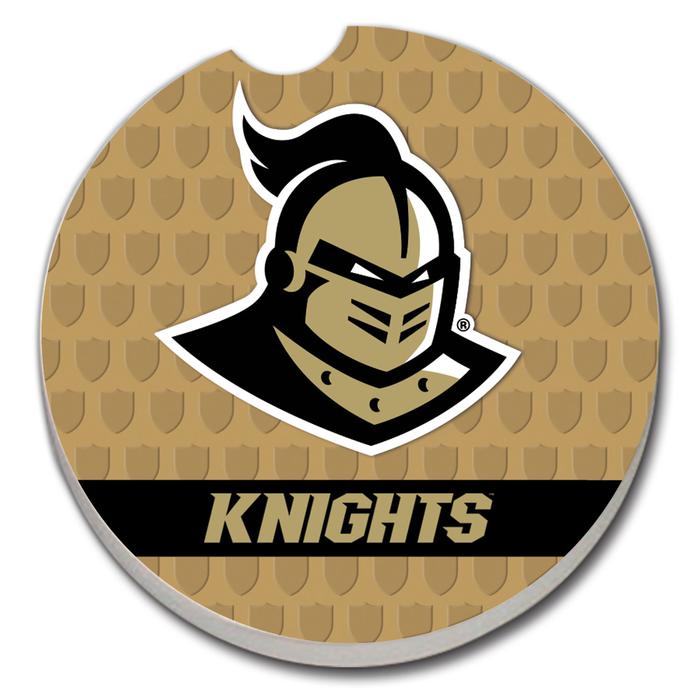 University of Central Florida Fan Car Coaster with Solid Gold Knights 1PK