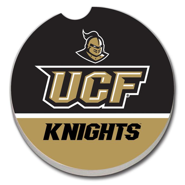 University of Central Florida Black & Gold Car Coaster Bulk
