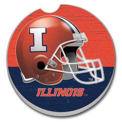 Car Coaster Helmet Illinois