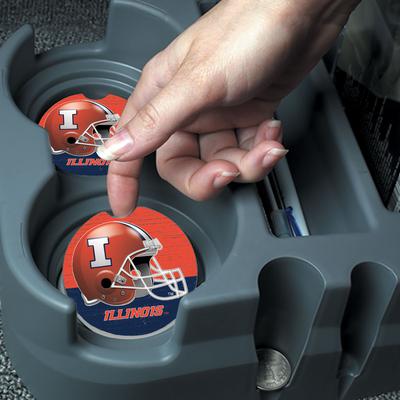 Car Coaster Helmet Illinois
