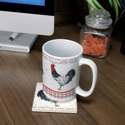The Crew-Mug Coaster Gift Set