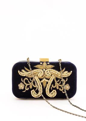 133 Navy Velvet
