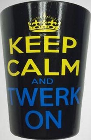 Keep Calm & Twerk On - Shot Glass - 3 Pack
