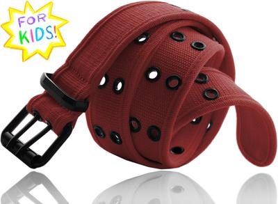 Kids Canvas Belts BK211-RED