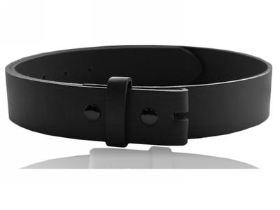 Snap Belt with Out Buckle MAP01C-Blk