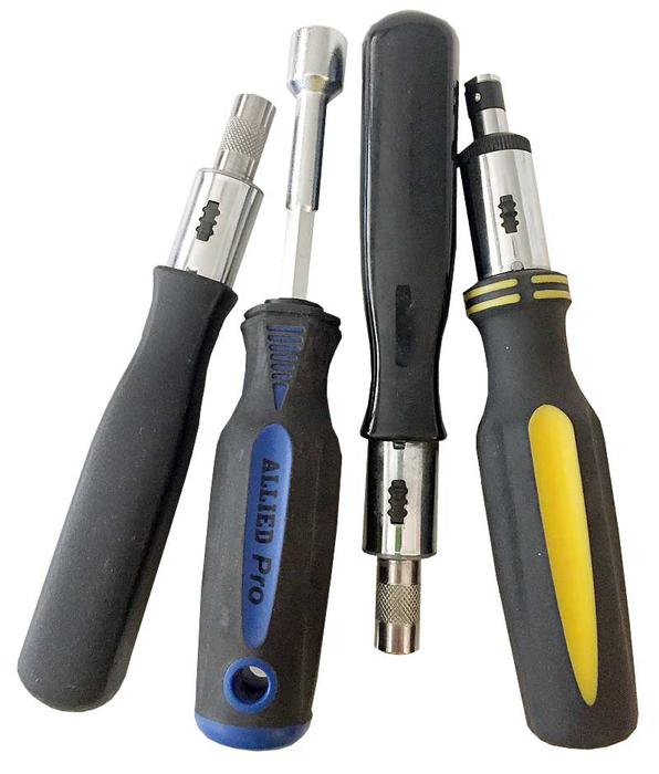 RATCHETING 1/4" BIT DRIVER HANDLES