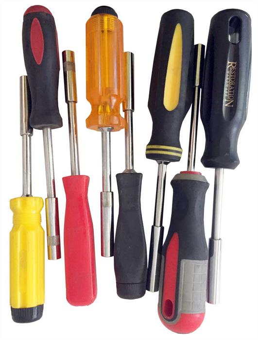 1/4" BIT DRIVER HANDLES