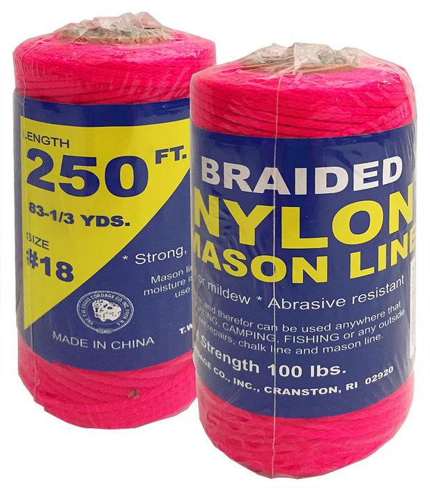 250-FT BRAIDED NYLON TWINE