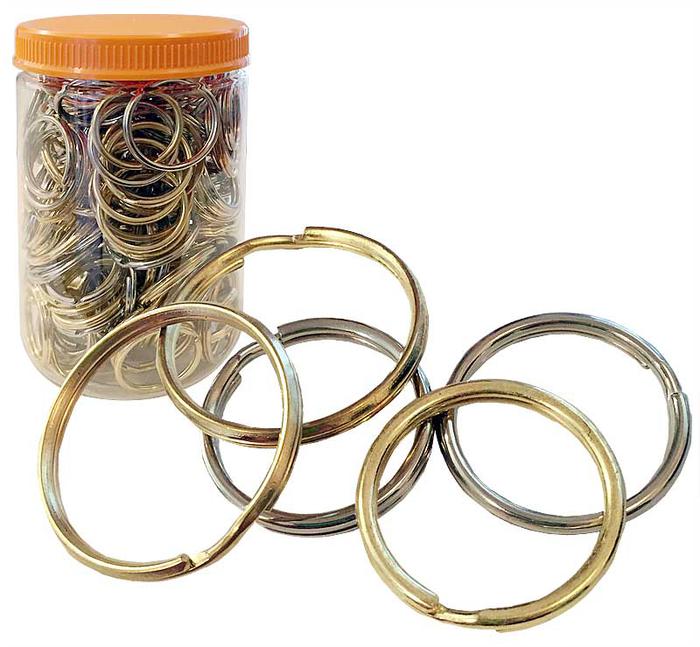 200-PC ASST. KEY RINGS