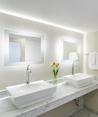 Silhouette LED Lighted Mirror