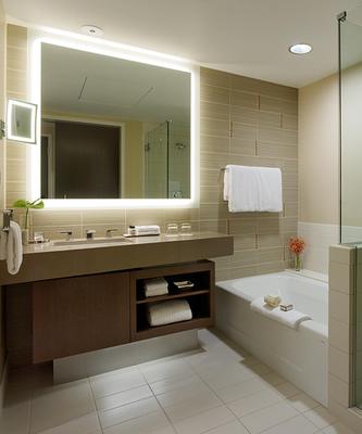 Silhouette LED Lighted Mirror