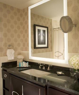 Silhouette LED Lighted Mirror