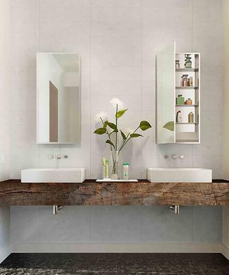 Simplicity Mirrored Cabinet