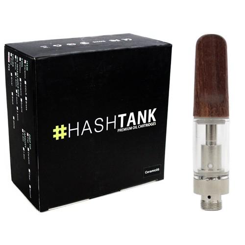 100ct Ceramic 0.5ml Cartridge Tank Atomizer - Wood Tip