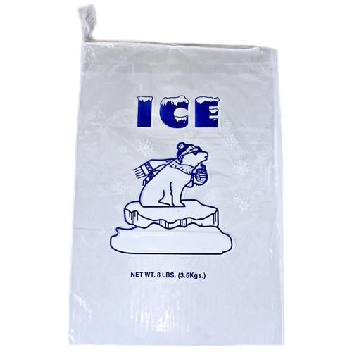 Ice Bag 8lb With Drawstring 400pc