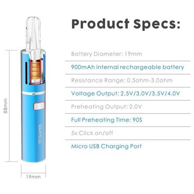 VapMod Xtube 710 Preheating Express Vape Kit