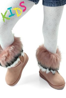 Kids Winter Faux Fur Boot
