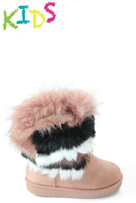 Kids Winter Faux Fur Boot