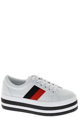 Flatform Stripe-Sole Sneakers