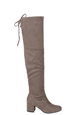 Mid-Heel Over The Knee Boot