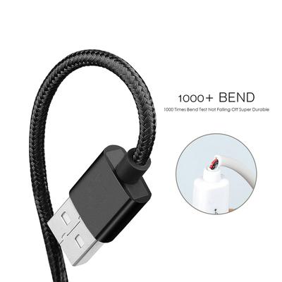 EC45L-IP-BK: Esoulk 10FT USB Cable For iPhone XS/XR/XS MAX 1.7A-Black