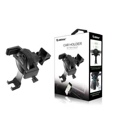 EH06PBK-Esoulk One Touch Air Vent Car Mount Phone Holder-Black