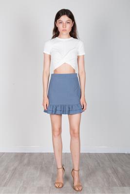 RUFFLE SKIRT