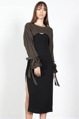 SWEATER TOP DRESS