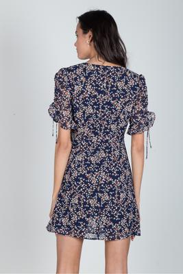 PRINTED CHIFFON DRESS