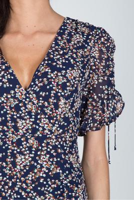 PRINTED CHIFFON DRESS