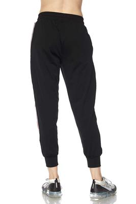 Red White Black Side Striped Drawstring Joggers
