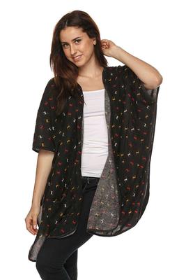 PLUS: Printed Long Cardigan.