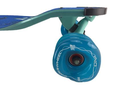 Sea Foam Green Hammerhead 32" Ginger Ale Longboard with Shark Wheels
